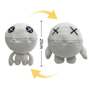 Alternative view of wrongside outimals plush